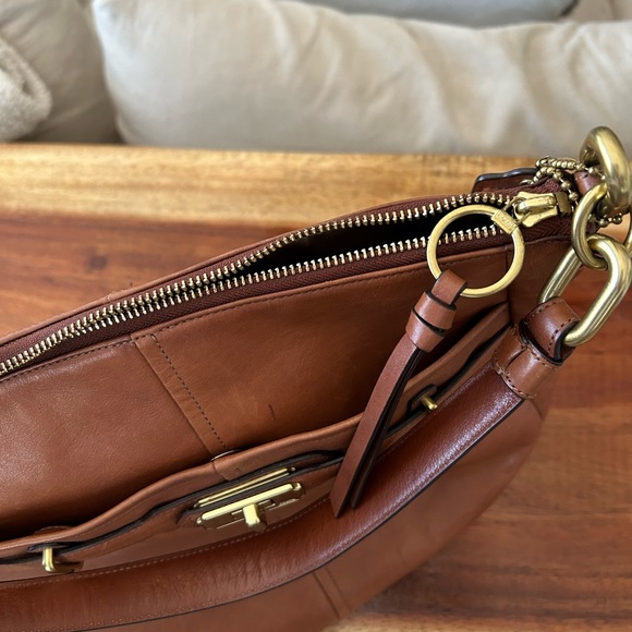 Coach leather shoulder bag - Picture 8 of 9